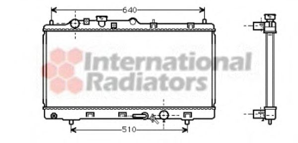 Imagine Radiator, racire motor VAN WEZEL 27002152