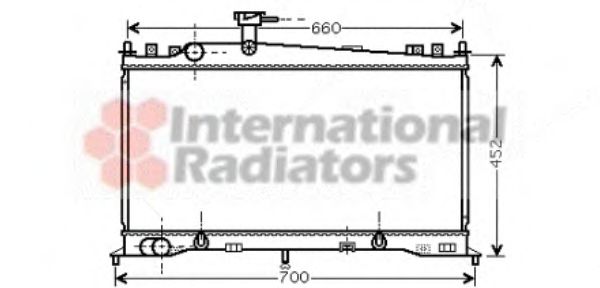 Imagine Radiator, racire motor VAN WEZEL 27002161