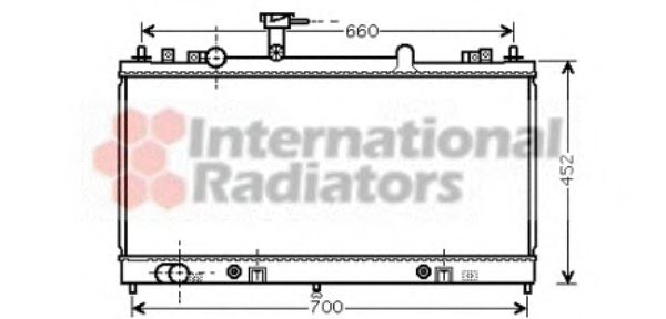 Imagine Radiator, racire motor VAN WEZEL 27002163