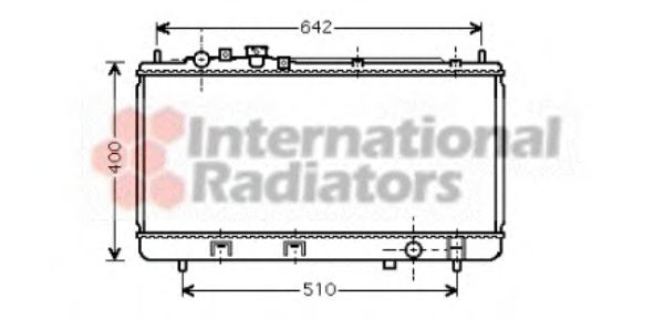 Imagine Radiator, racire motor VAN WEZEL 27002176