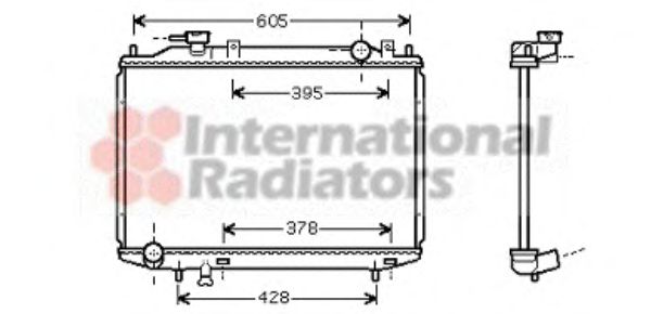 Imagine Radiator, racire motor VAN WEZEL 27002181