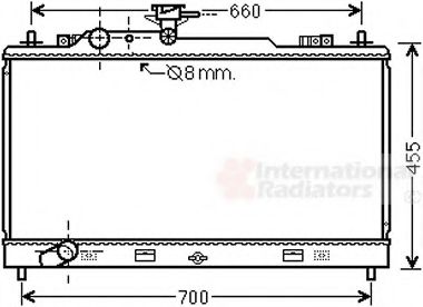 Imagine Radiator, racire motor VAN WEZEL 27002227