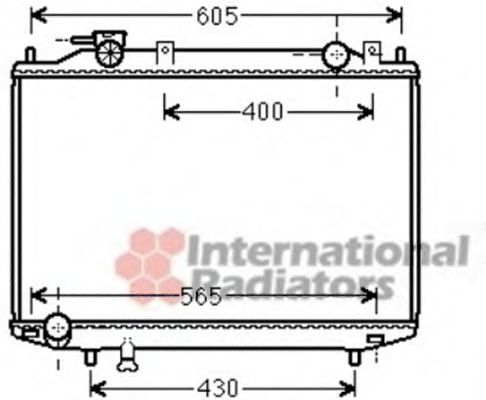 Imagine Radiator, racire motor VAN WEZEL 27002235