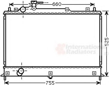 Imagine Radiator, racire motor VAN WEZEL 27002255