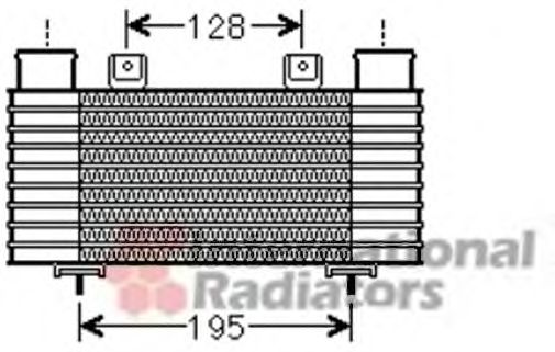 Imagine Intercooler, compresor VAN WEZEL 27004239