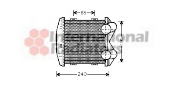 Imagine Intercooler, compresor VAN WEZEL 29004003