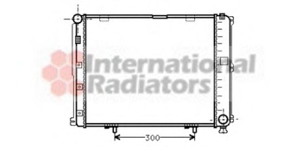 Imagine Radiator, racire motor VAN WEZEL 30002035