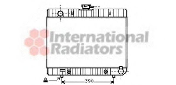 Imagine Radiator, racire motor VAN WEZEL 30002055