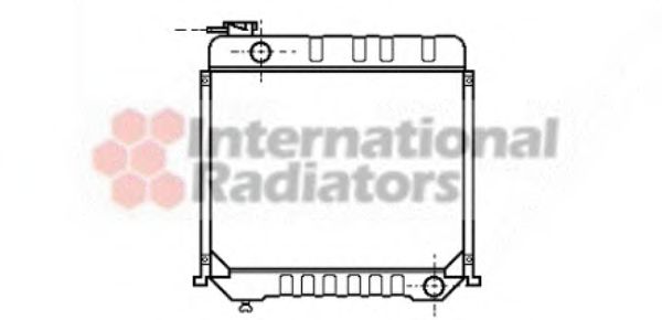 Imagine Radiator, racire motor VAN WEZEL 30002059