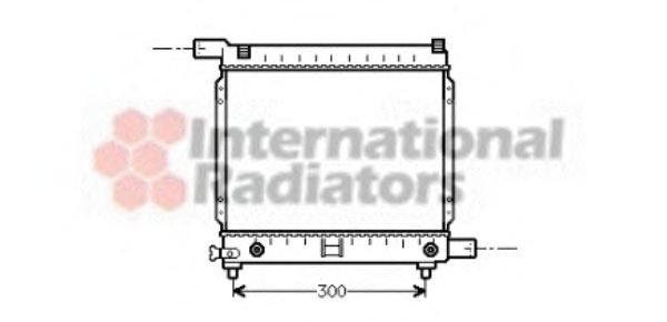 Imagine Radiator, racire motor VAN WEZEL 30002064