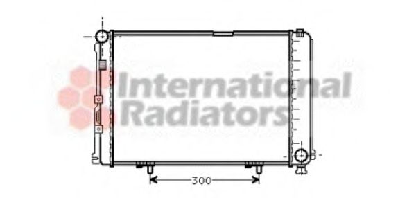 Imagine Radiator, racire motor VAN WEZEL 30002067