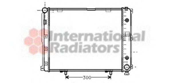 Imagine Radiator, racire motor VAN WEZEL 30002068