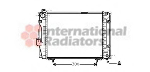 Imagine Radiator, racire motor VAN WEZEL 30002069