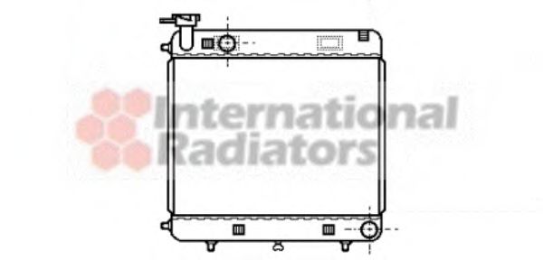 Imagine Radiator, racire motor VAN WEZEL 30002085