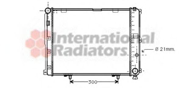 Imagine Radiator, racire motor VAN WEZEL 30002126