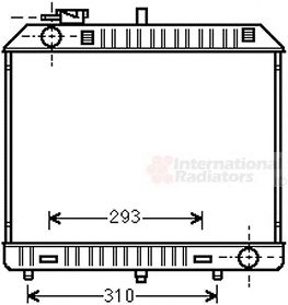 Imagine Radiator, racire motor VAN WEZEL 30002127