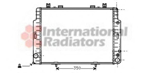 Imagine Radiator, racire motor VAN WEZEL 30002131