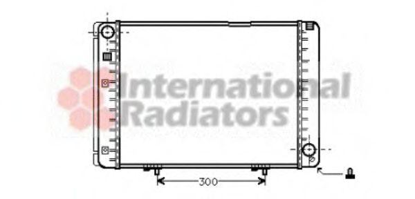 Imagine Radiator, racire motor VAN WEZEL 30002175