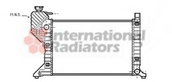 Imagine Radiator, racire motor VAN WEZEL 30002181