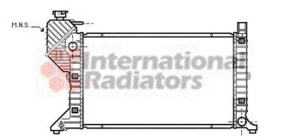 Imagine Radiator, racire motor VAN WEZEL 30002183