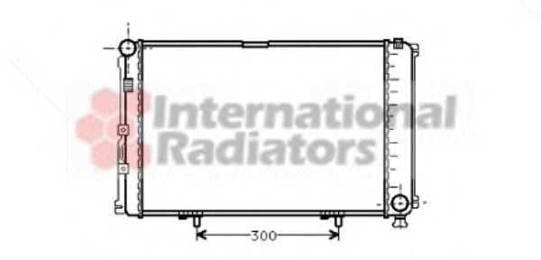 Imagine Radiator, racire motor VAN WEZEL 30002211