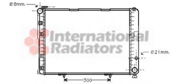 Imagine Radiator, racire motor VAN WEZEL 30002236