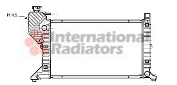 Imagine Radiator, racire motor VAN WEZEL 30002300