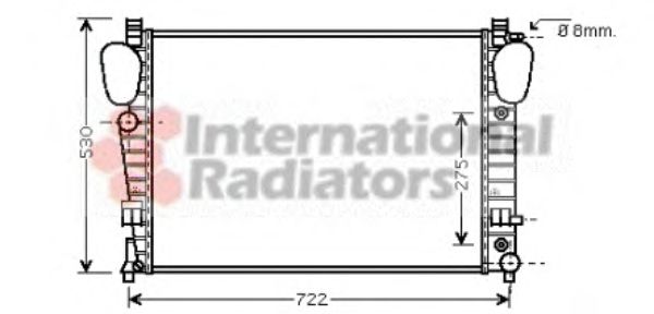 Imagine Radiator, racire motor VAN WEZEL 30002334