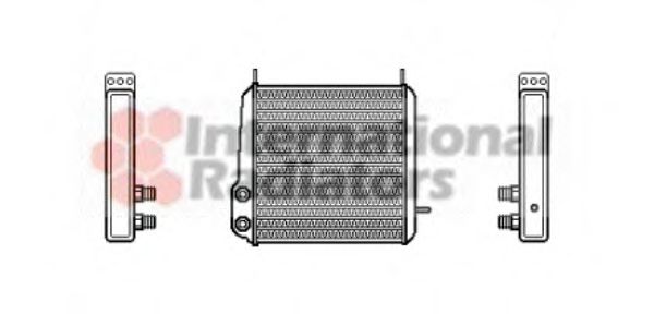 Imagine Radiator ulei, ulei motor VAN WEZEL 30003165