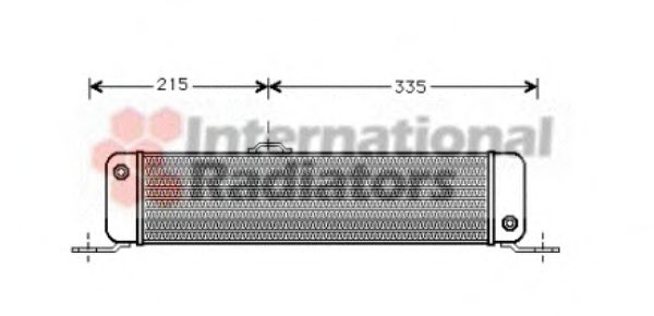 Imagine Radiator ulei, ulei motor VAN WEZEL 30003167