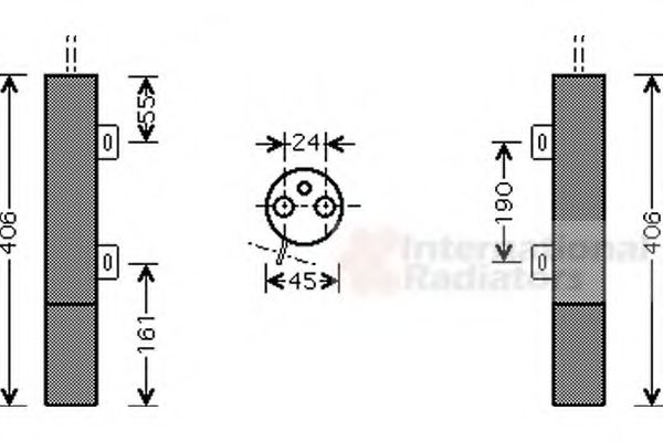 Imagine uscator,aer conditionat VAN WEZEL 3000D090