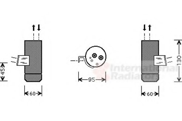 Imagine uscator,aer conditionat VAN WEZEL 3000D292