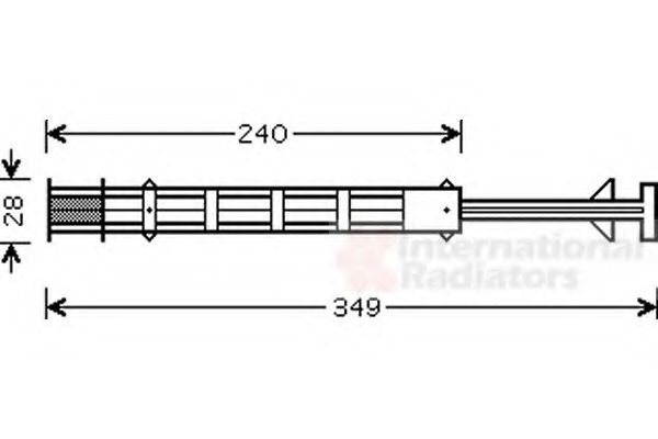 Imagine uscator,aer conditionat VAN WEZEL 3000D358