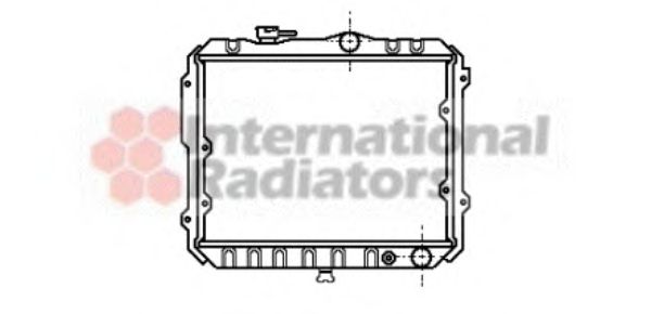 Imagine Radiator, racire motor VAN WEZEL 32002007