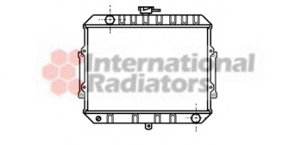 Imagine Radiator, racire motor VAN WEZEL 32002008