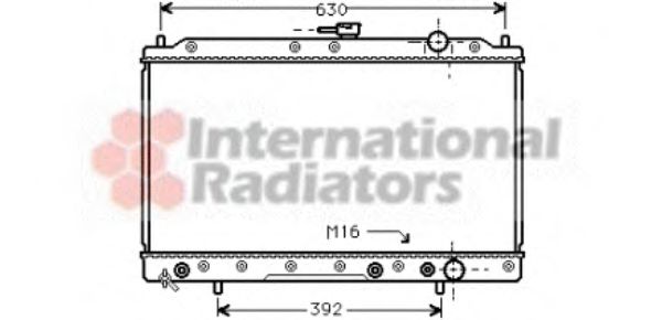 Imagine Radiator, racire motor VAN WEZEL 32002044