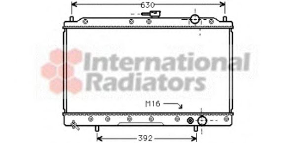 Imagine Radiator, racire motor VAN WEZEL 32002045