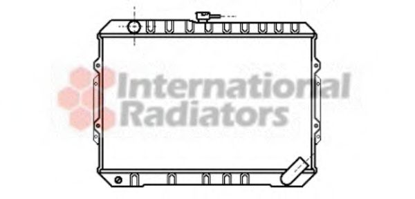 Imagine Radiator, racire motor VAN WEZEL 32002049