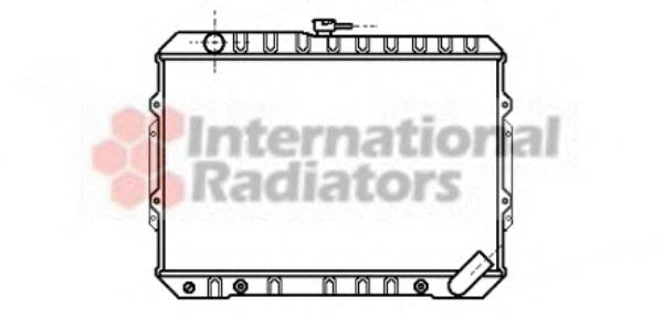 Imagine Radiator, racire motor VAN WEZEL 32002050