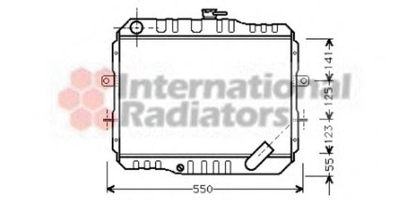 Imagine Radiator, racire motor VAN WEZEL 32002061