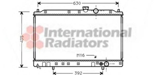 Imagine Radiator, racire motor VAN WEZEL 32002064