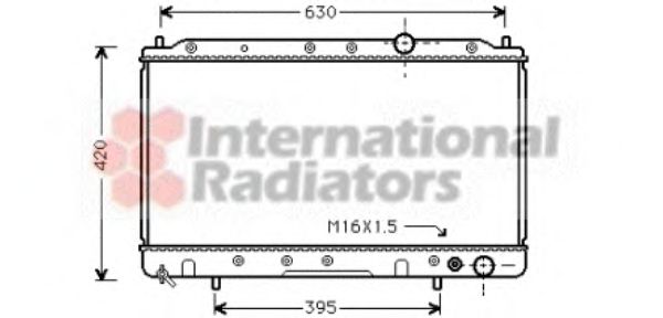 Imagine Radiator, racire motor VAN WEZEL 32002082