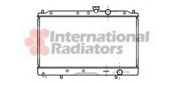 Imagine Radiator, racire motor VAN WEZEL 32002086