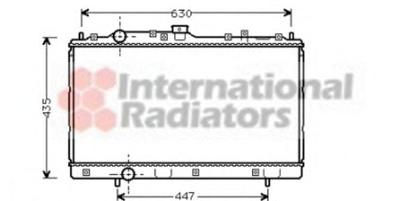 Imagine Radiator, racire motor VAN WEZEL 32002113