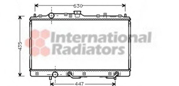 Imagine Radiator, racire motor VAN WEZEL 32002114