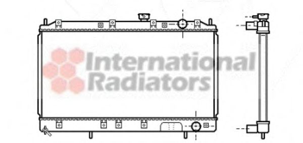 Imagine Radiator, racire motor VAN WEZEL 32002141