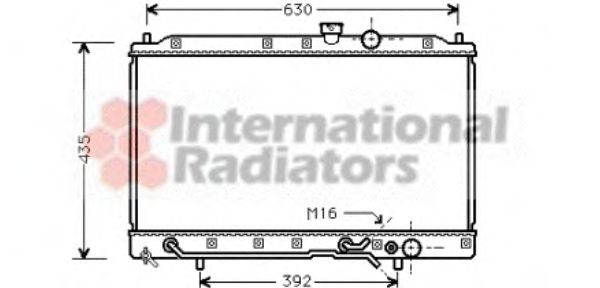 Imagine Radiator, racire motor VAN WEZEL 32002148