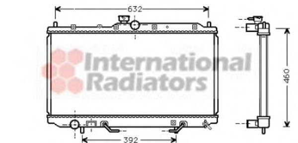 Imagine Radiator, racire motor VAN WEZEL 32002153