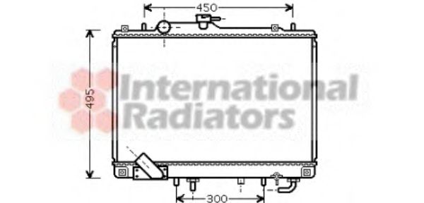 Imagine Radiator, racire motor VAN WEZEL 32002157