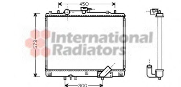 Imagine Radiator, racire motor VAN WEZEL 32002167